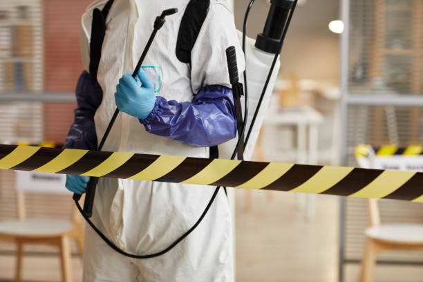 Professional Hoarding Cleanup technician working in Middletown, NJ